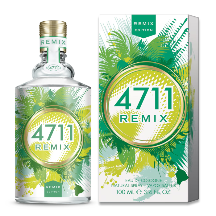 4711 Remix Green Oasis Eau De Cologne Natural Spray 100ml