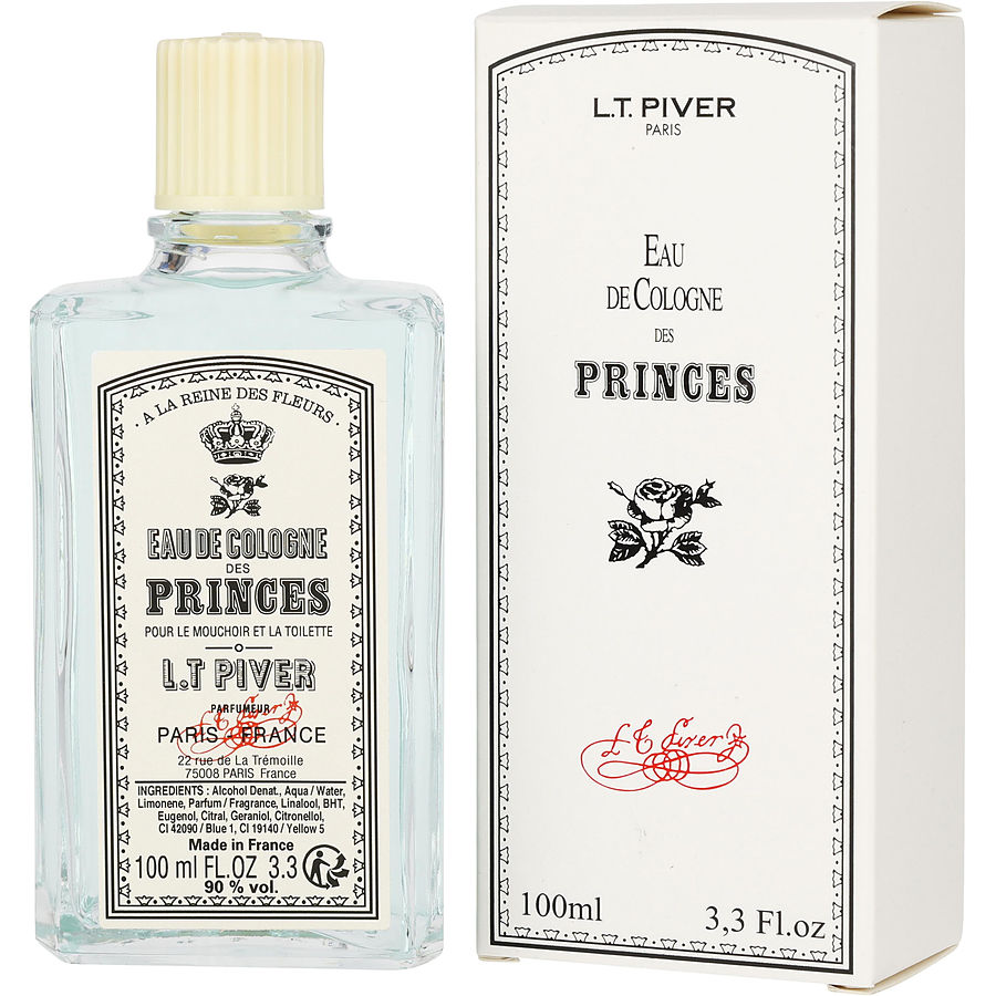 L.T. Piver Paris Eau De Cologne Des Princes Lotion Splash 100ml