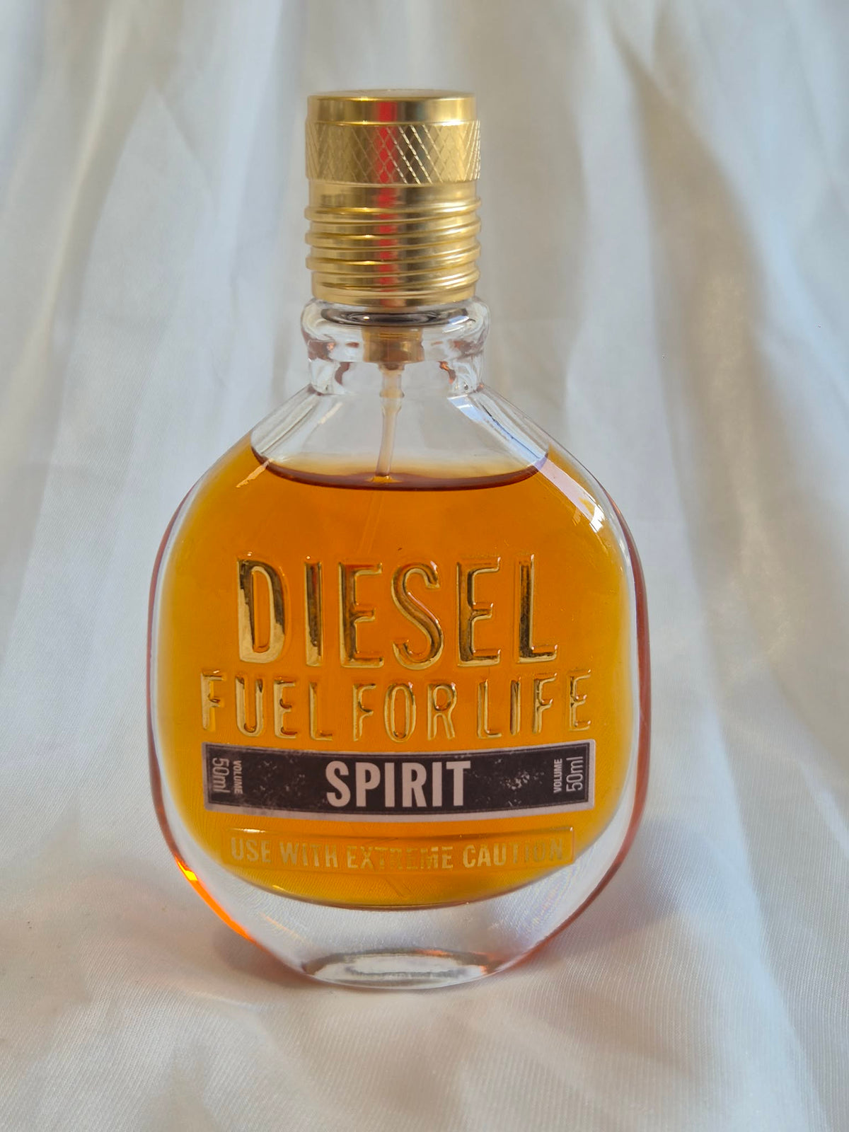 Diesel Fuel For Life Spirit Eau De Toilette Homme Spray 50ml (95% Full, Unboxed, Discontinued, Rare)