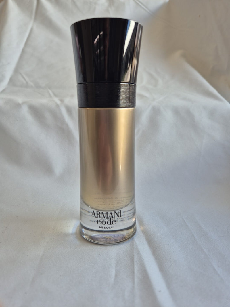Giorgio Armani Code Absolu Parfum Pour Homme 60ml 90% Full Discontinued Rare0