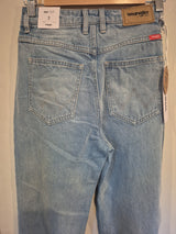 Wrangler Drew Lucille Blue High Rise Slim Fit Torn Jeans Size 79