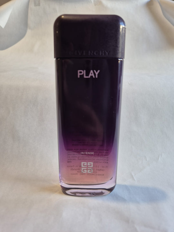 Givenchy Play Intense Eau De Parfum 75ml 60% Full Discontinued Rare 0