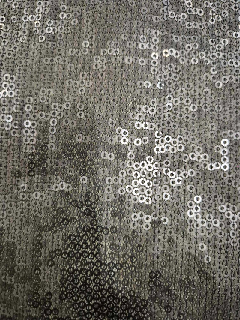 Spotlight Black Sequin Fabric 130cm x 127cm1