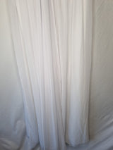 Imoda White Chiffon Ruched Crystal One Shoulder Empire Wedding Dress Sz 122