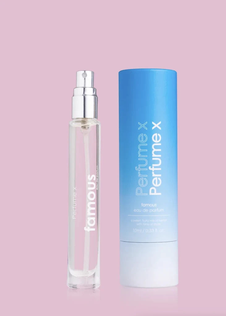 Perfume X Famous Eau De Parfum Spray 10ml Australian Made