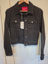 Guess Black Denim Jacket Size S0