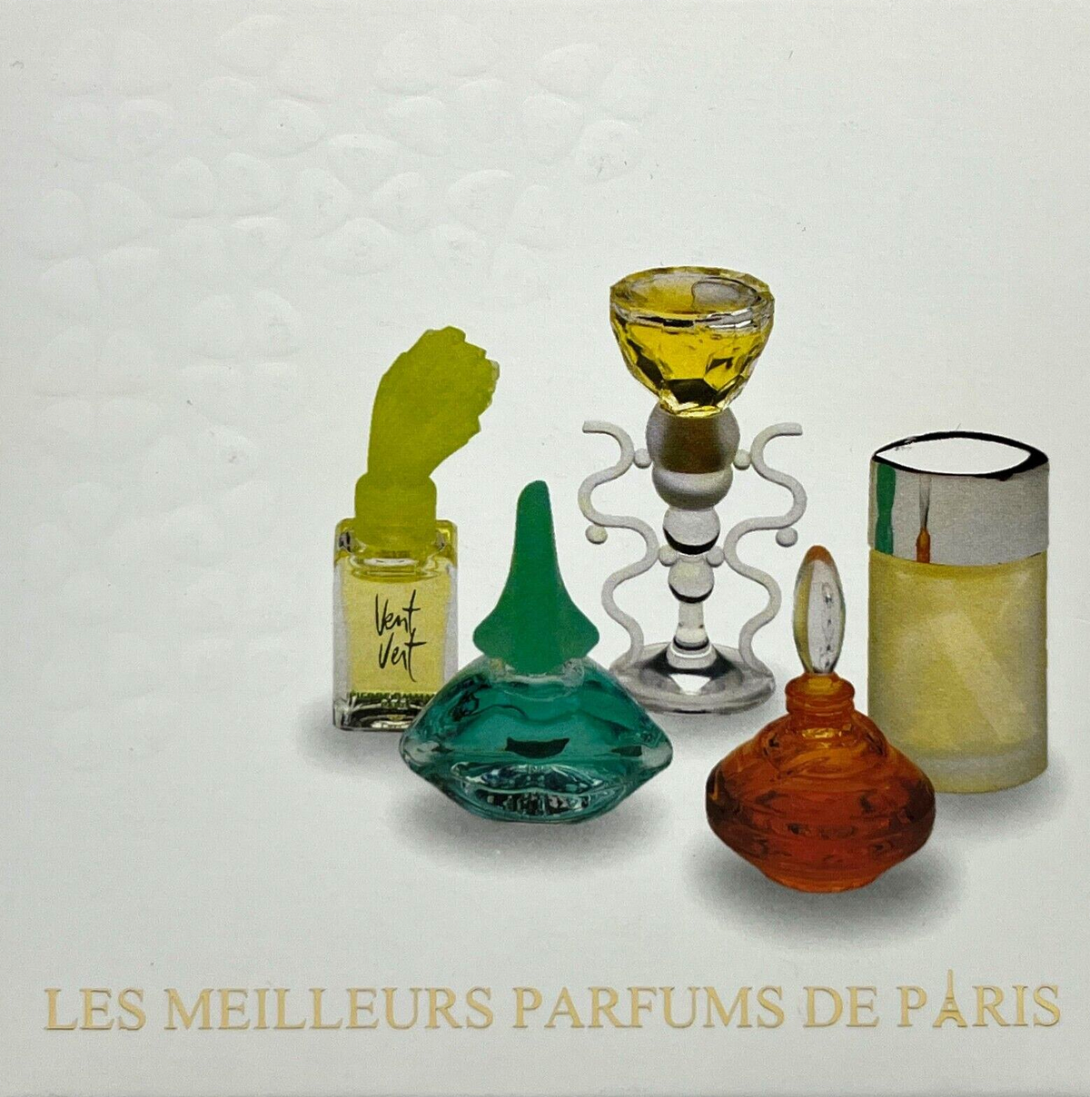 Les Meilleurs Parfums De Paris XS Pour Elle, Vent Vert, Ohlala, Fantasme Eau De Toilette 5 Piece Mini Gift Set (Discontinued, Rare)