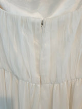 Maticevski ivory bridesmaid soft tulle wedding dress size 12 bnwt6