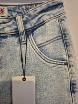 Guess Light Blue Go Kit Carpenter Pant Go Jackie Acid Wash Jeans Size 253