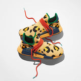 Adidas x Pharrel Williams HU NMD Animal Print Amber Orange Blue HP3221 US 91