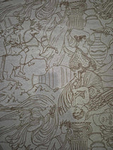 Spotlight Grecian Tapestry Fabric Stone Beige 103cm x 135cm2