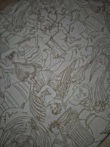 Spotlight Grecian Tapestry Fabric Stone Beige 103cm x 135cm4