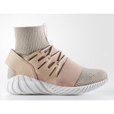 Adidas Tubular Doom Beige Pink Knit Ankle Sock Sneakers BB2390 F44/US10/UK9.52
