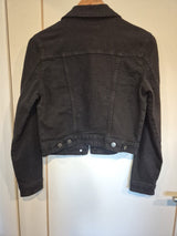 Guess Black Denim Jacket Size S7
