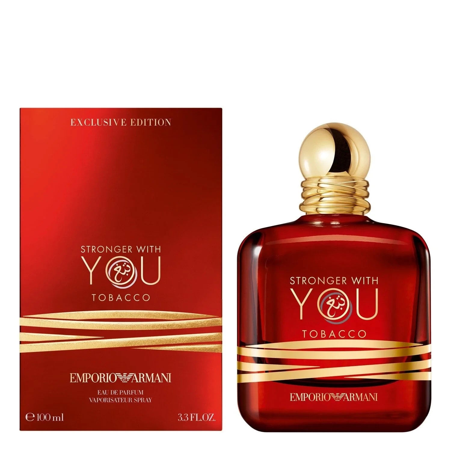 Emporio Armani Stronger With You Tobacco Eau De Parfum Spray 100ml