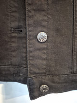 Guess Black Denim Jacket Size S5