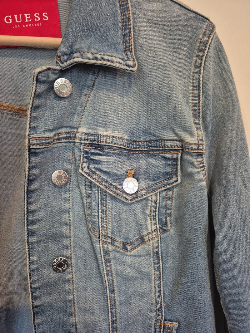 Guess Blue Denim Jacket Size S2