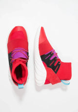 Adidas Tubular Doom Red Purple Knit Ankle Sock Sneakers BY9397 F40/US7/UK6.515