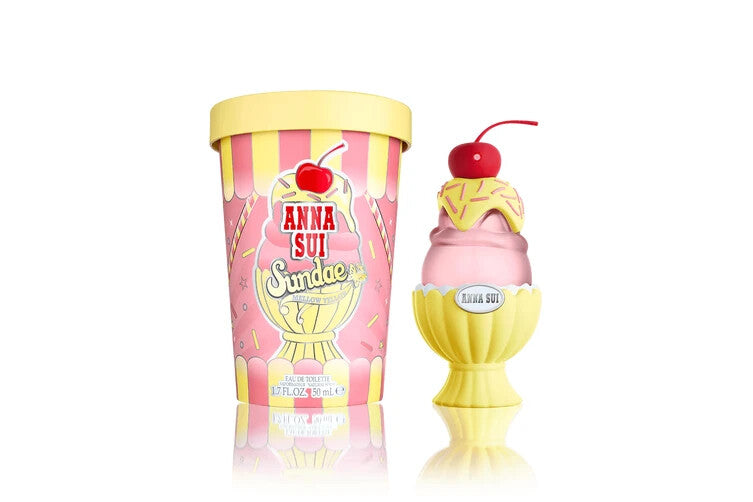 Anna Sui Sundae Mellow Yellow Eau De Toilette Spray 50ml Hard To Find