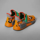 Adidas x Pharrel Williams HU NMD Animal Print Orange Grey Green GZ4439 US 97