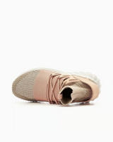 Adidas Tubular Doom Beige Pink Knit Ankle Sock Sneakers BB2390 F44/US10/UK9.516