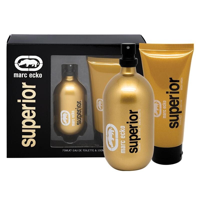 Marc Ecko Superior Eau de Toilette 75ml + Body Wash 100ml Gift Set