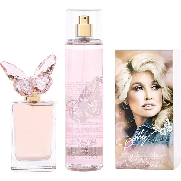 Dolly Parton Scent From Above Eau De Toilette 100ml + Body Mist 236ml Gift Set
