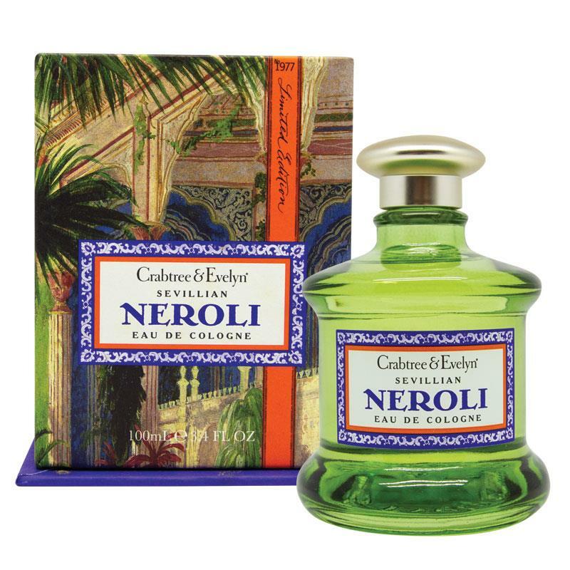 Crabtree and Evelyn Sevillian Neroli Eau de Cologne 100ml Rare