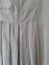 Imoda Navy Blue Chiffon One Shoulder Evening Bridesmaid Long Maxi Dress Sz 2814