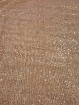 Spotlight Rose Gold Pleat Sequin Fabric 79cm x 141cm4