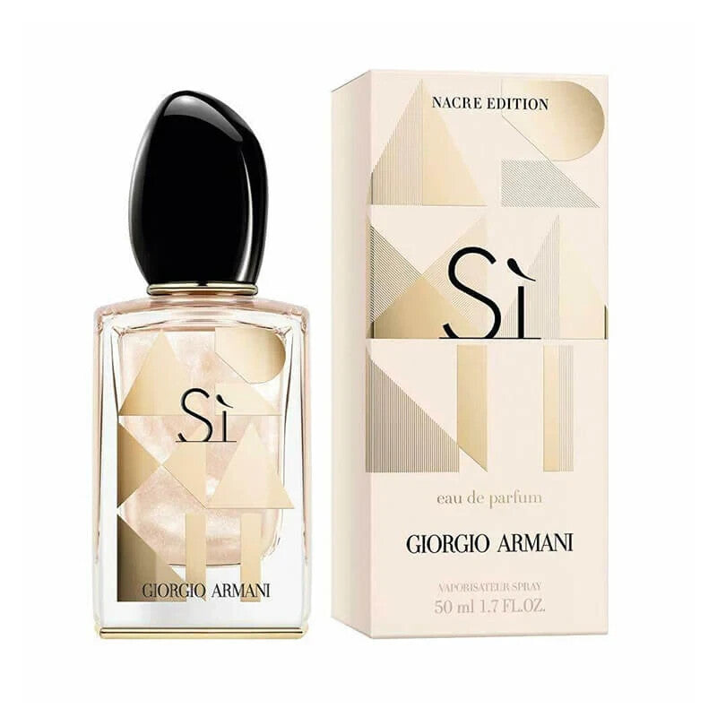 Giorgio Armani Si Nacre Edition Eau De Parfum 50ml Limited Edition