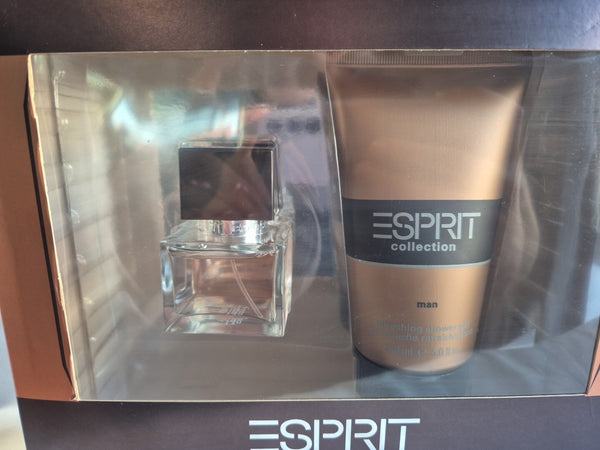 Esprit Collection Man Eau De Toilette 30ml + Shower Gel 150ml Discontinued Rare 1