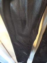 Guess Black Faux Patent Leather High Rise Skinny Leg Pants Size 275