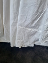 iModa White Straps/Strapless Beaded Crystal Sequin Gathered Wedding Dress 1011