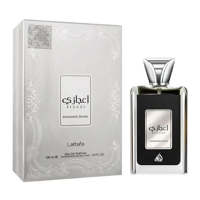 Lattafa Ejaazi Intensive Silver Eau De Parfum Unisex Spray 100ml