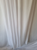 Imoda White Chiffon Beaded Ruch Halter Neck Empire Wedding Dress Sz 127