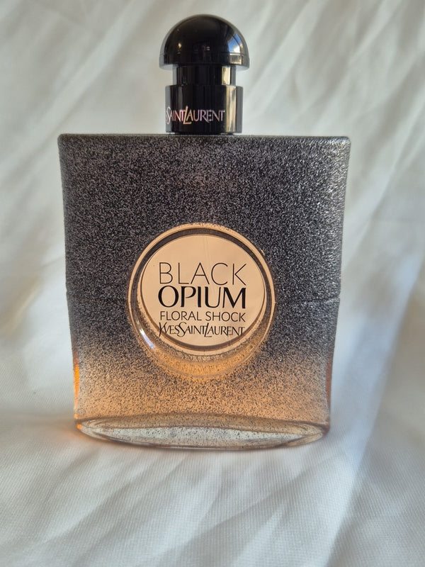 YSL Black Opium Floral Shock Eau De Parfum 90ml 90% Full Discontinued Very Rare 0
