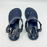 Calvin Klein Janny Blue Jelly Sandal Size US7 EU37 E68133