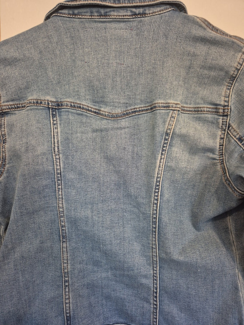 Guess Blue Denim Jacket Size S7