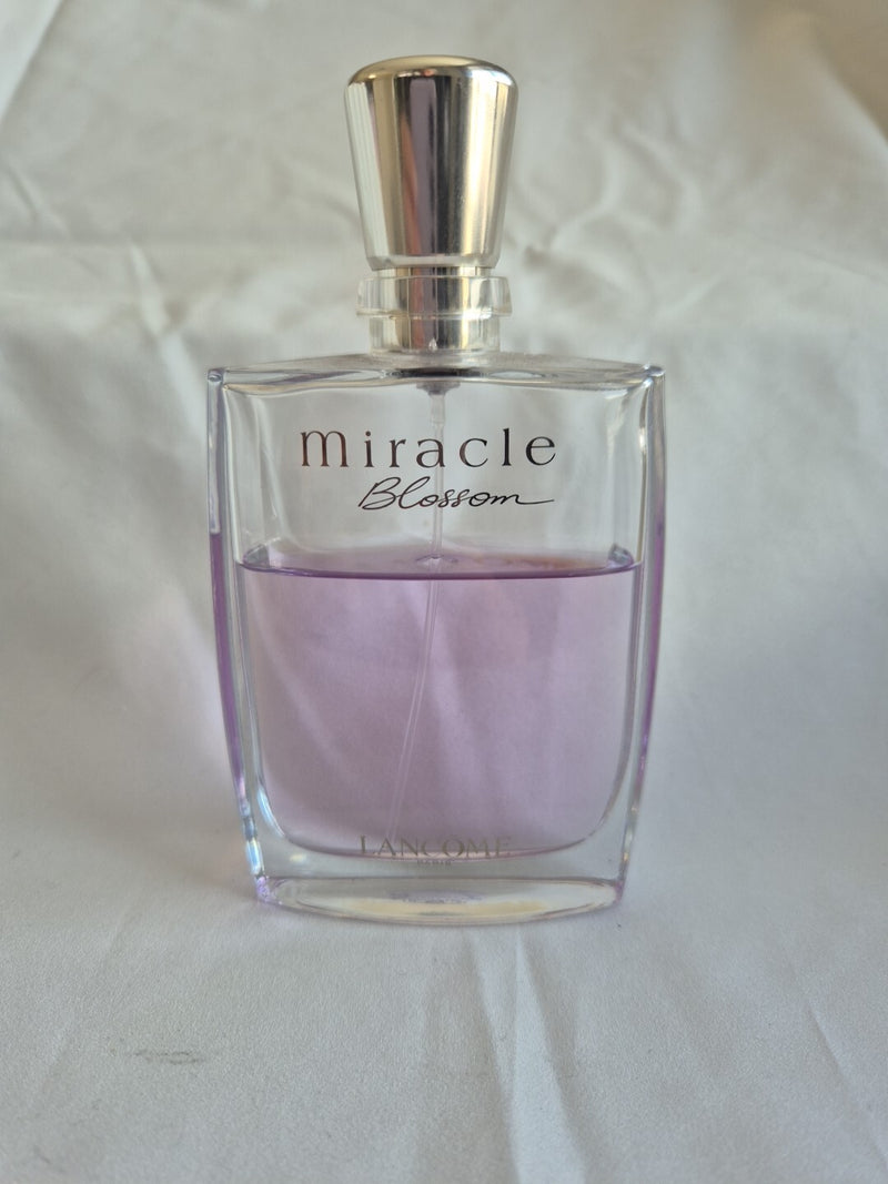 Lancome Miracle Blossom Eau De Parfum 100ml 75% Full Discontinued Rare 0