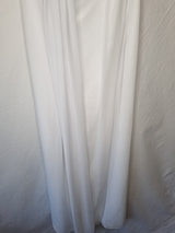 Imoda White Chiffon Ruched Beaded Halter Neck Empire Wedding Dress Sz 107