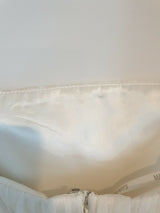 Maticevski ivory bridesmaid soft tulle wedding dress size 12 bnwt9