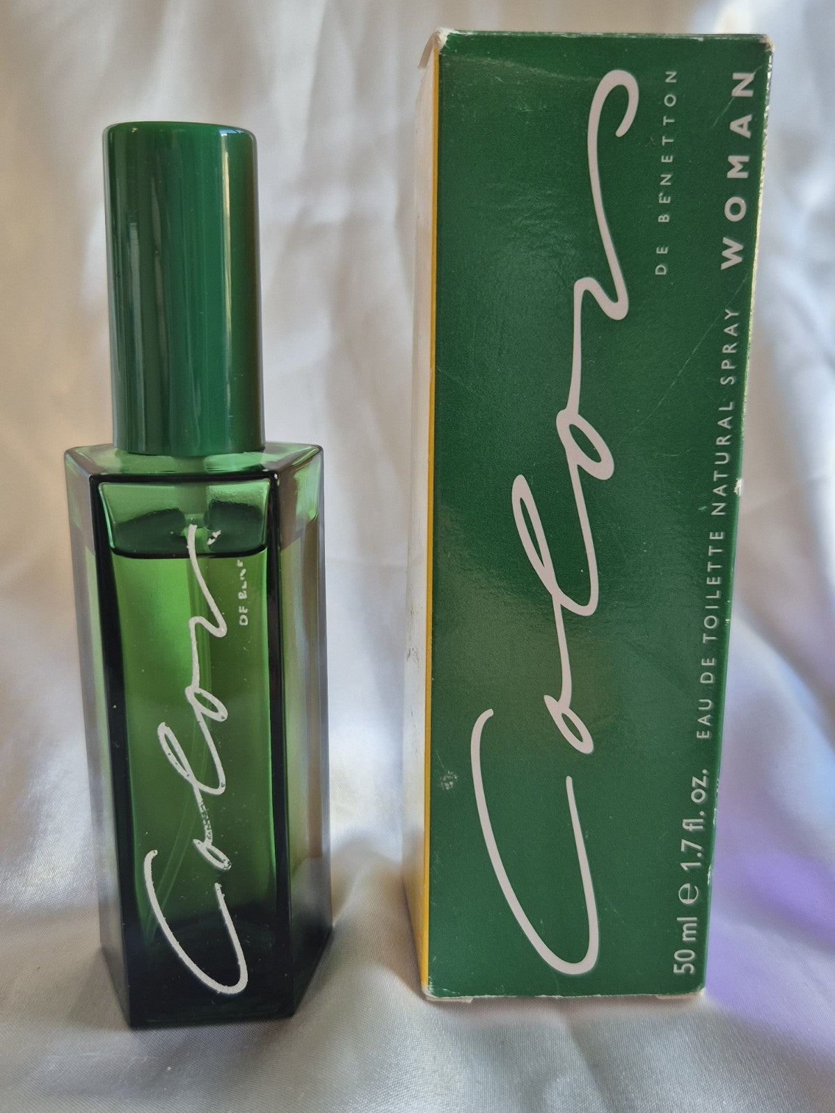 Colors De Benetton Eau De Toilette 50ml 90% Full Discontinued