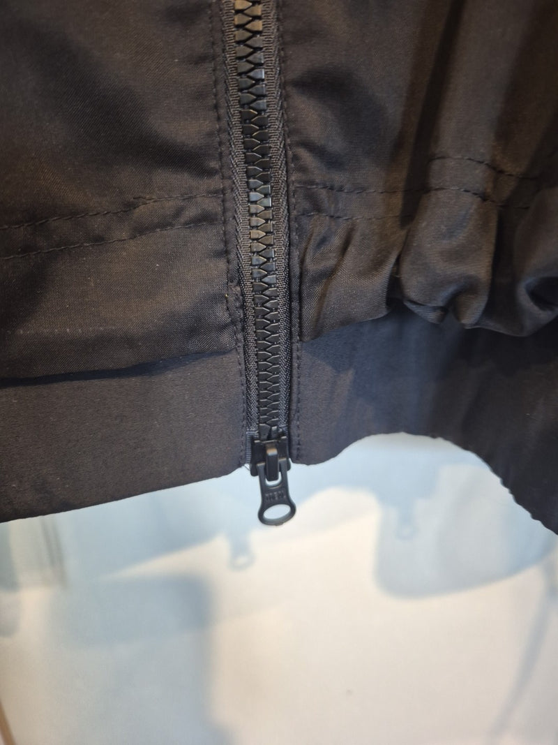 Adidas Black Layered Hooded Wind Breaker Jacket Size Xs6