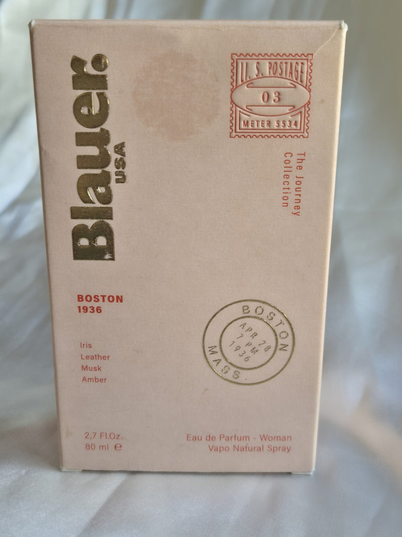 Blauer Boston 1936 Eau De Parfum Spray 80ml Iris Leather Musk Amber0