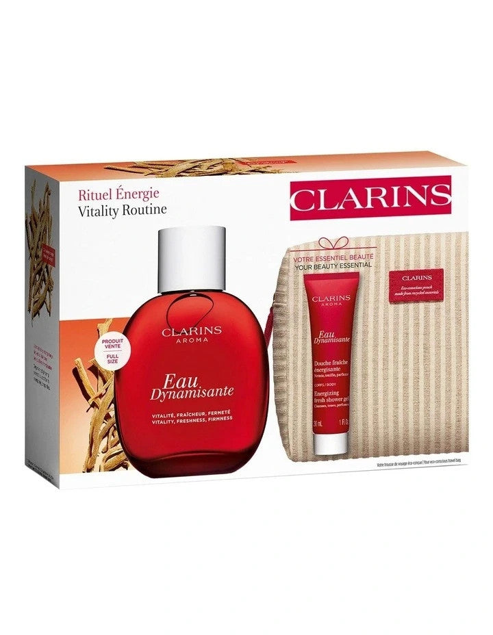 Clarins Eau Dynamiante Eau De Soin Spray 100ml + Shower Gel 30ml Gift Set1