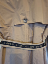 Guess Beige Tan Trench Coat Jacket Size S4