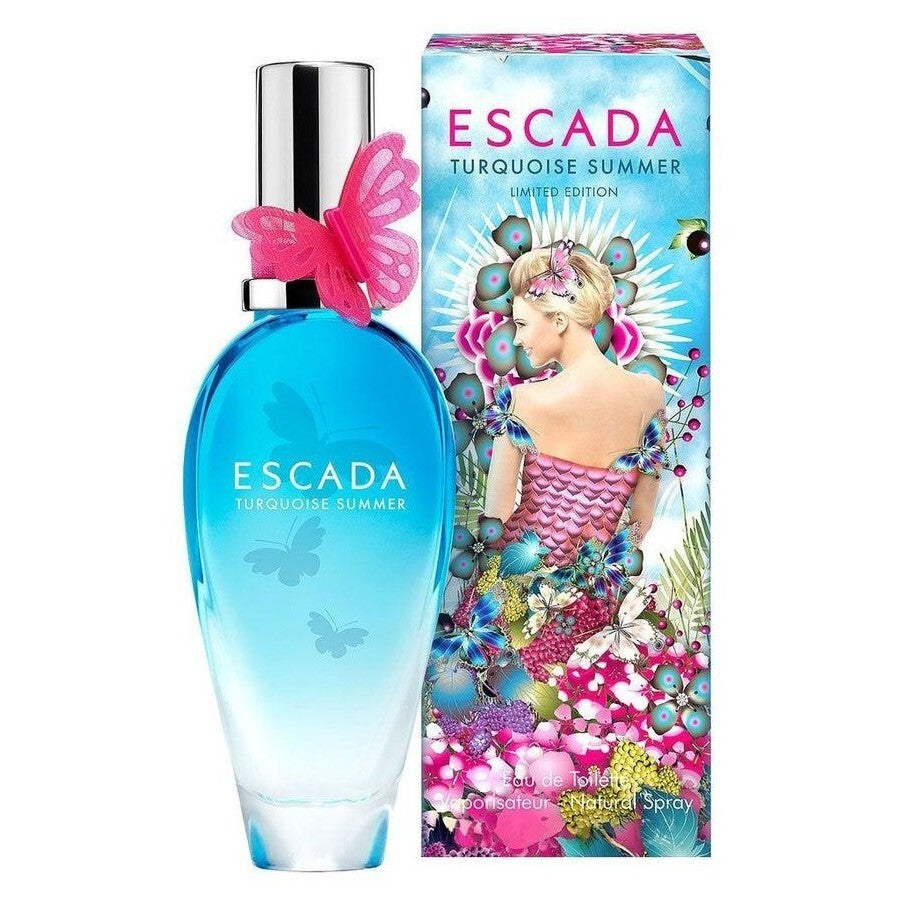 Escada Turquoise Summer Eau De Toilette Spray 50ml Limited Edition
