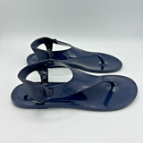 Calvin Klein Janny Blue Jelly Sandal Size US7 EU37 E68131