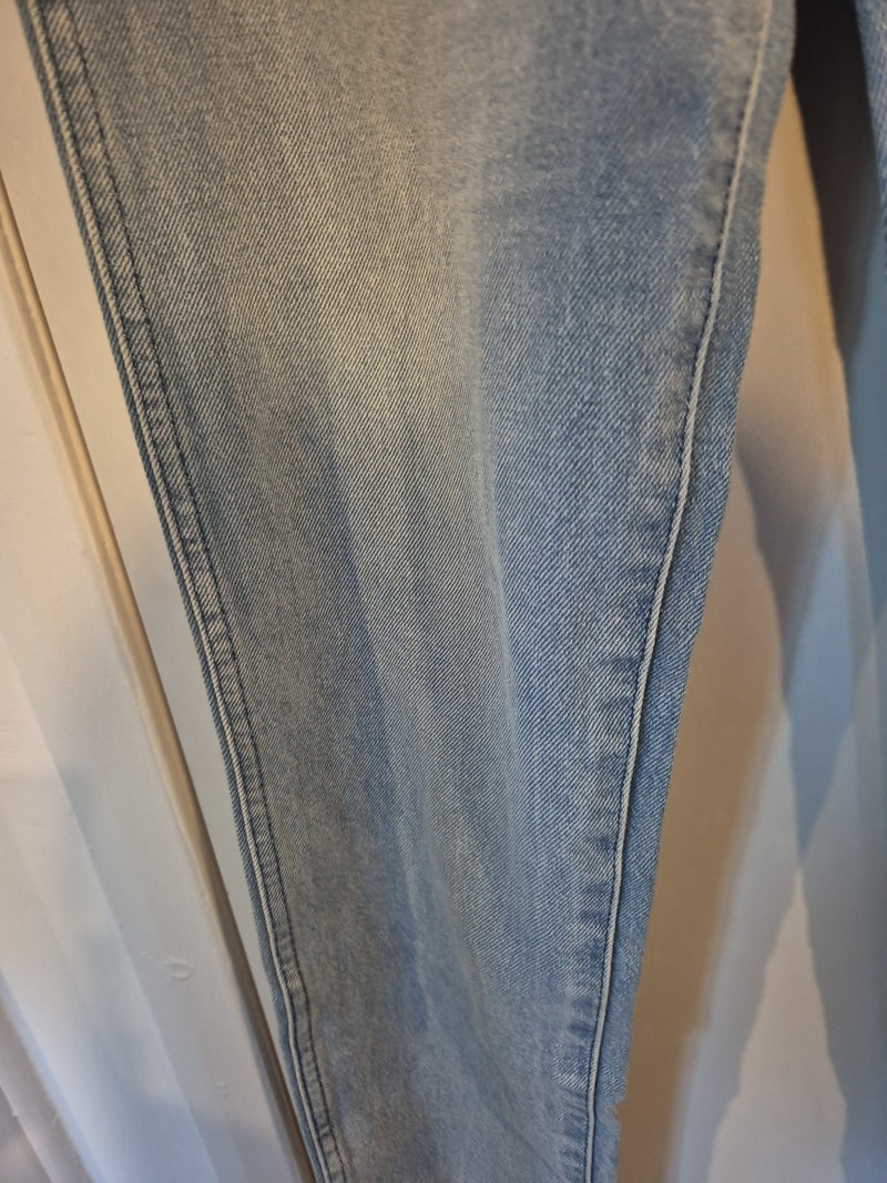 Wrangler Drew Lucille Blue High Rise Slim Fit Torn Jeans Size 77